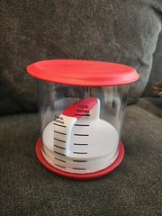 Sur La Table Hamburger Press & Storage Container 1/3 & 1/4 Lb Patty Makers