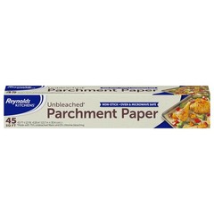 Reynolds Kitchens Unbleached Parchment Paper 45 Sq Ft (Pack of 1), Brown