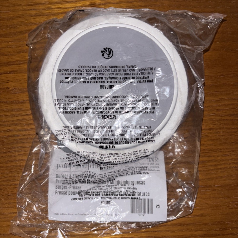 Pampered Chef Burger & Slider Press 1174 Hamburger New Sealed