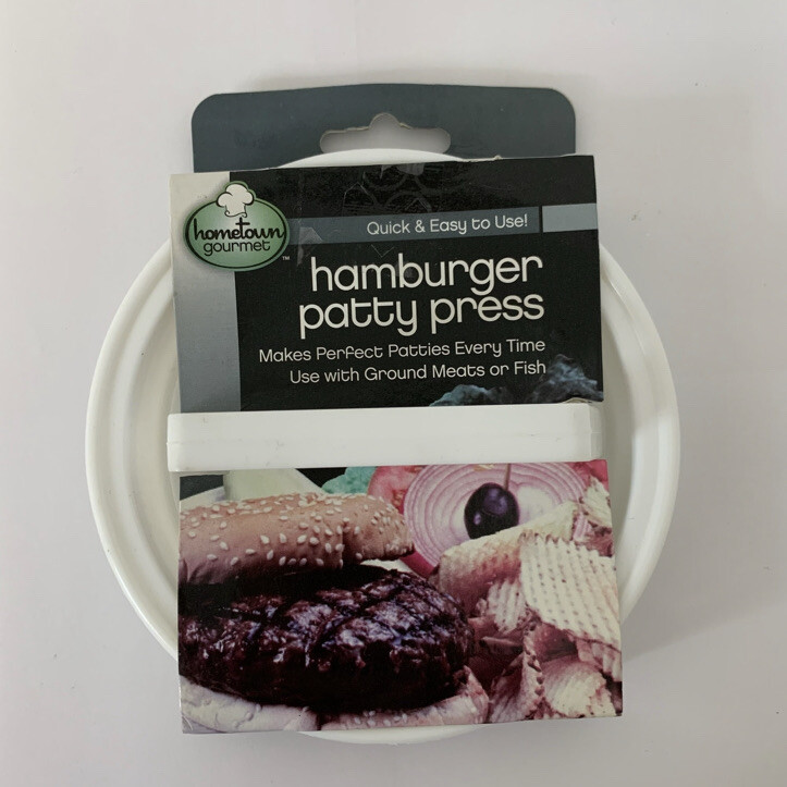 NIP HOMETOWN GOURMET Hamburger Patty Press gallery