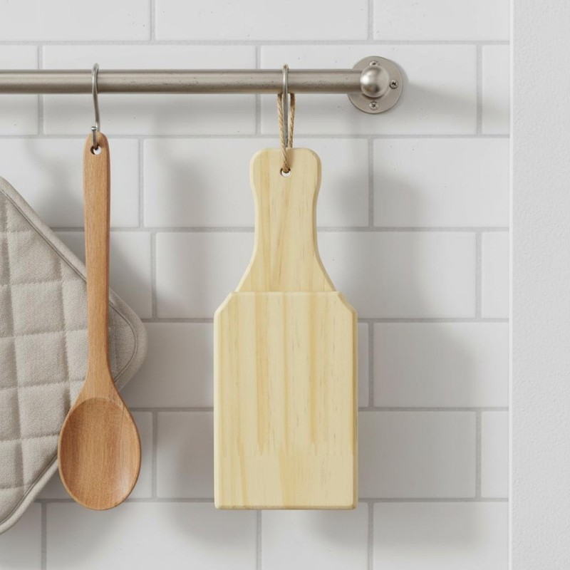 Wooden Press Tool Handmade Banana Press Board Two-Way Use for Kitchen gallery