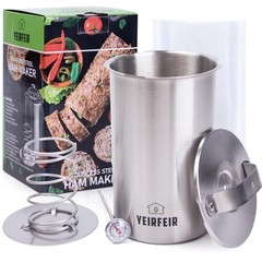 Meat Press for Deli Meats & Ham – 304 Stainless Steel Food-Grade Hamburger an…