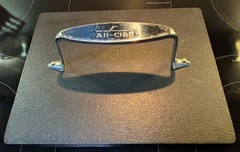 All-Clad Cast Iron Press – Burger/Panini – Stainless Handle – 8″ x 10″ – 5 lbs