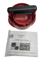 Hamburger Press Easy Making Patties (3 in 1 Nesting Style)