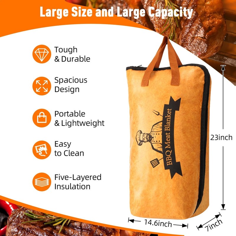 BBQ Blanket for Resting Meat-Air Fryer/Dough/Kitchen/Smoker Accessories Party... gallery