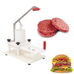 Commercial Burger Patty Maker 3 Convertible Mold Manual Beef Patty Maker