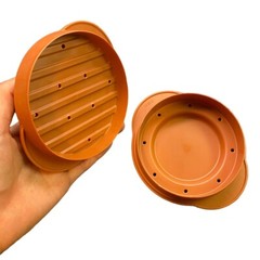 Nordic Ware Stuffed Hamburger Press – Burger Maker Patty Shaper – 2 Pc