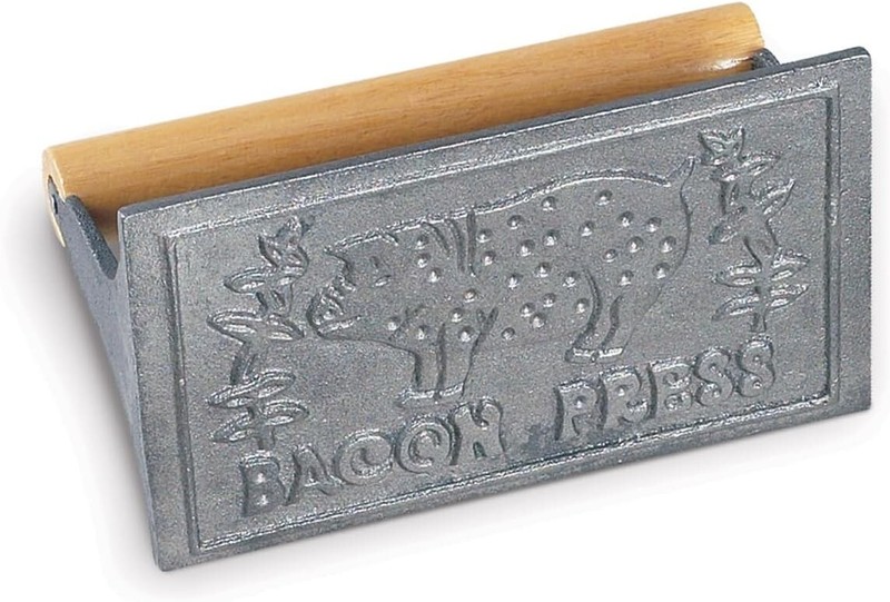 Versatile Bacon Press for Stovetop and Griddle – Effortlessly Flatten Foods gallery