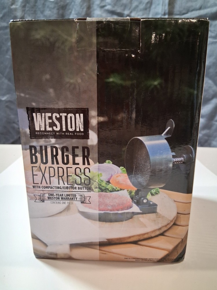 Weston Burger Express Press Compactor Ejector Button Model 07-0310W New In Box