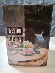 Weston Burger Express Press Compactor Ejector Button Model 07-0310W New In Box