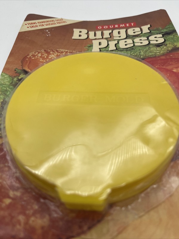 Vintage Gourmet Burger Press Mold New In Package gallery