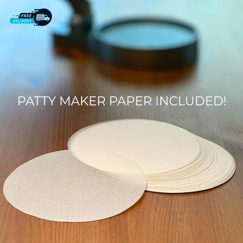 Burger Press Patty Maker – Adjustable Thickness (1/4 Lb to 3/4 Lb) with Ejector gallery