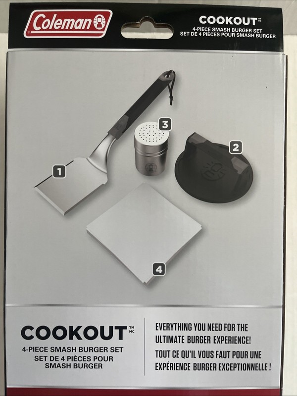 Smashed Burger Set - burger press, patty paper, wide spatula, 1 spice shak gallery