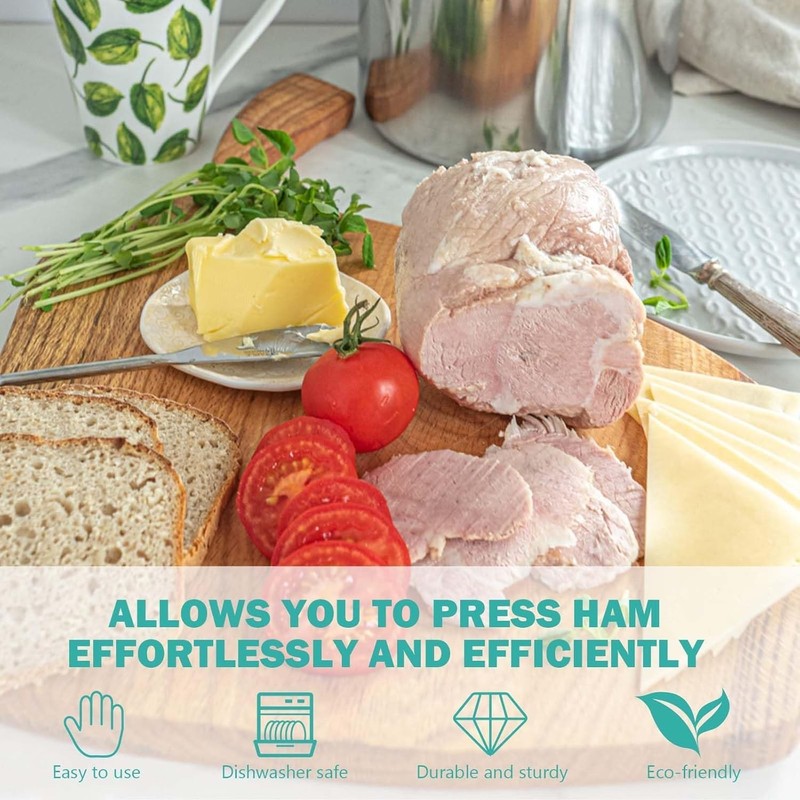 Effortless Homemade Deli Meat Maker with Integrated Thermometer – 2lb Capacity gallery