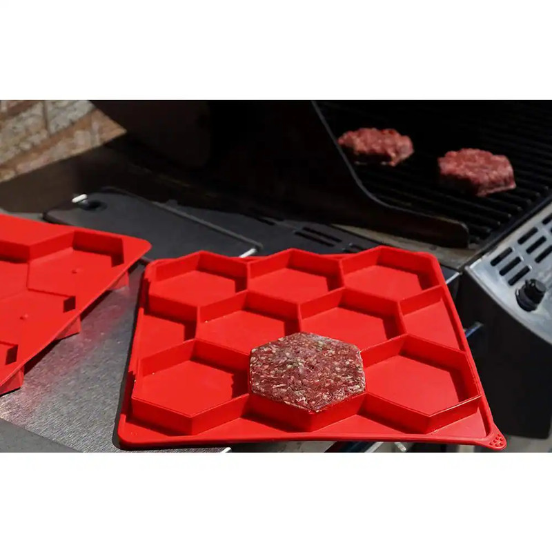 Outdoor Cooking Accessories, 8-In-1 Burger Press and Freezer Containers gallery