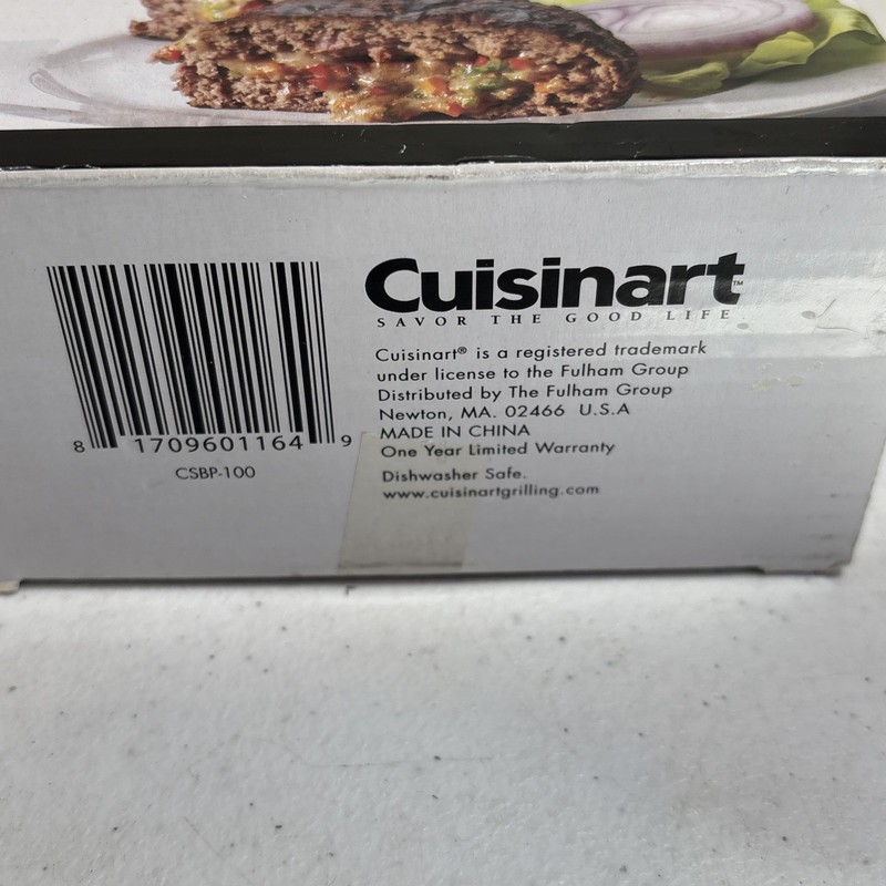 Cuisinart Hamburger Press Patty Maker, Stuffed Burger Press, 3 in 1 gallery