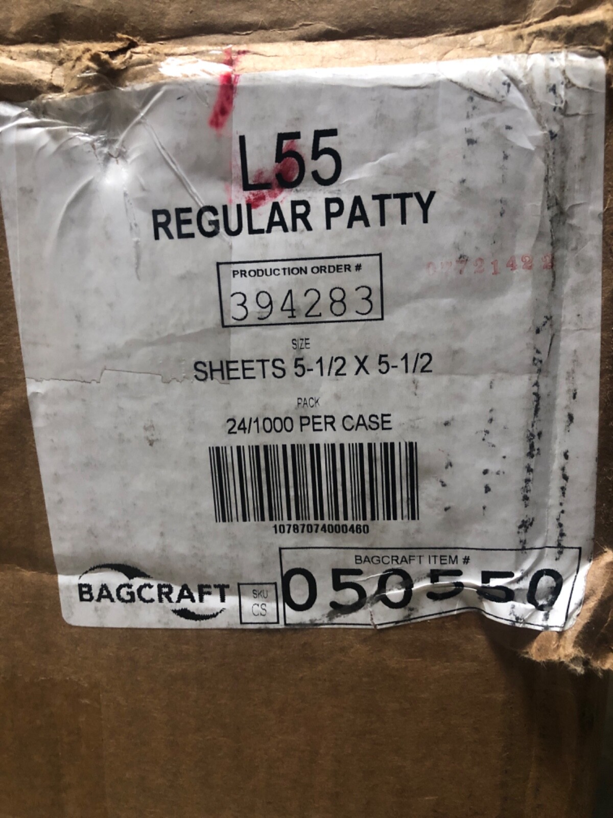 24000 Bagcraft Pattywax Patty Paper Sheets Waxed L55 Regular Weight Hamburger gallery