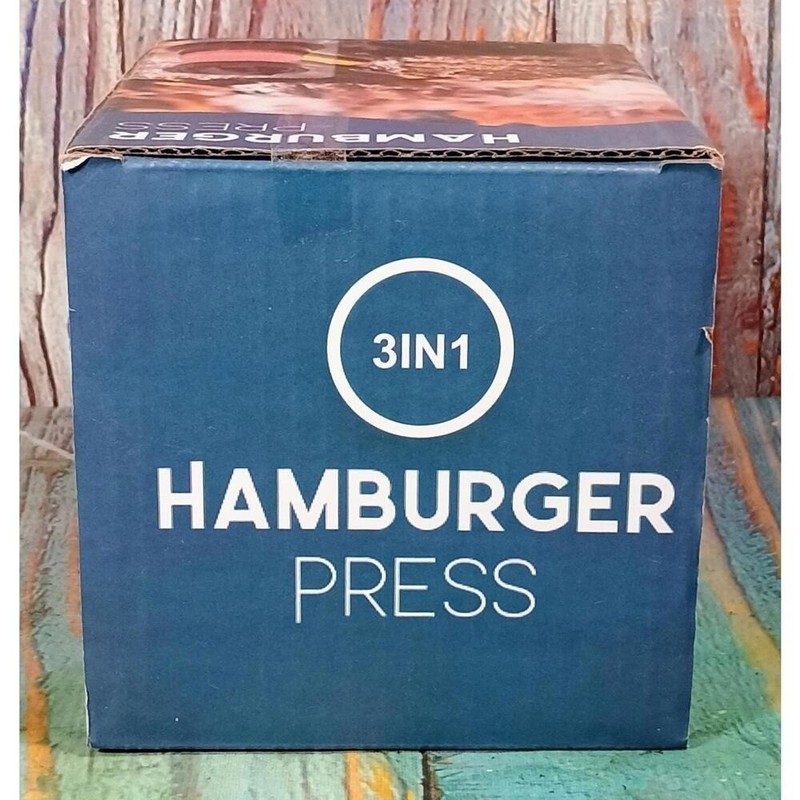 Multi-Style Hamburger Press with Stuffed Burger Capability gallery
