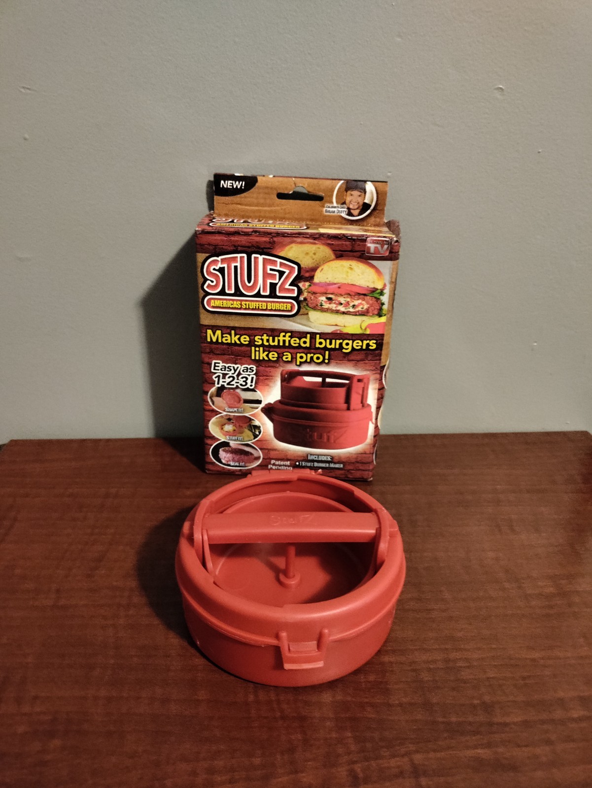 As Seen On TV America's Stuffed Burger STUFZ - New But OPENED gallery