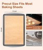 90 Pack Parchment Paper Baking Sheets, 12x16IN Precut 12*16in - 90pcs, Brown gallery