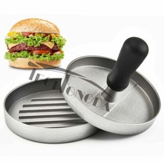 Non-Stick Stuffed Burger Press Hamburger Patty Molds Maker Tool Beef Sliders BBQ