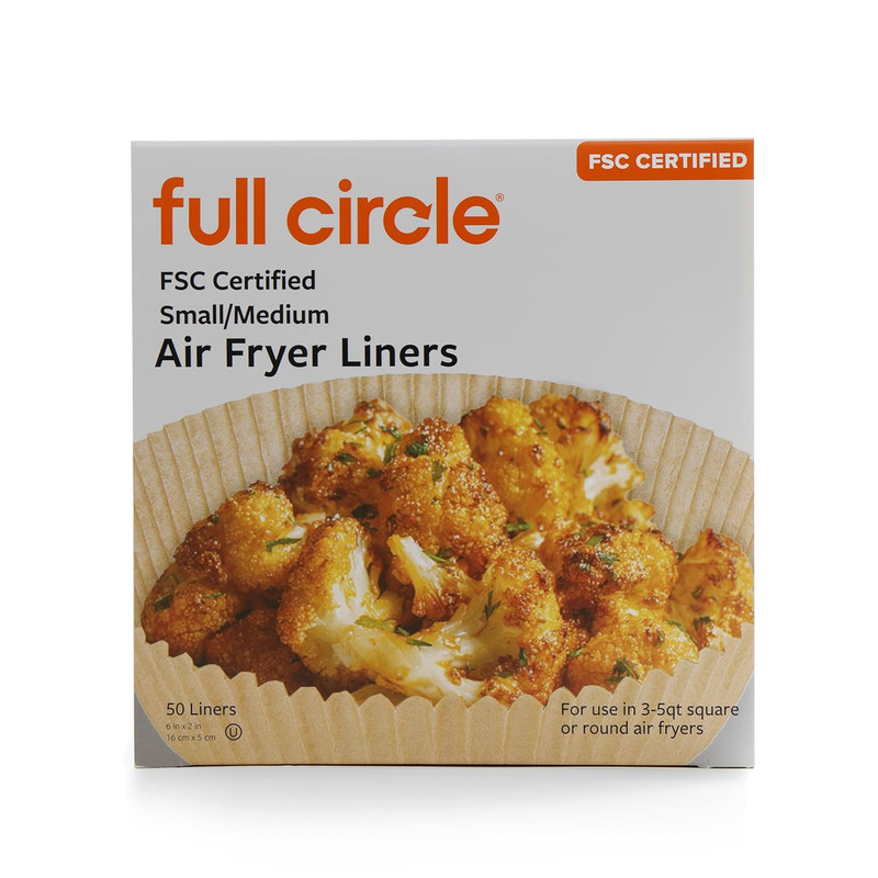 Air Fryer Parchment Paper Liners, 50 Ct, 3-5 Quart, Fits Square & Round Baske... gallery
