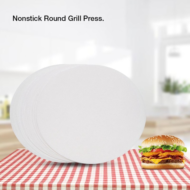 NonStick Round Shape Grill Press Meat Beef Maker Patty Mold Making Tool(Silicone gallery