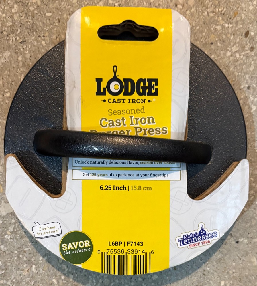 Lodge 6.25 in. Burger Press