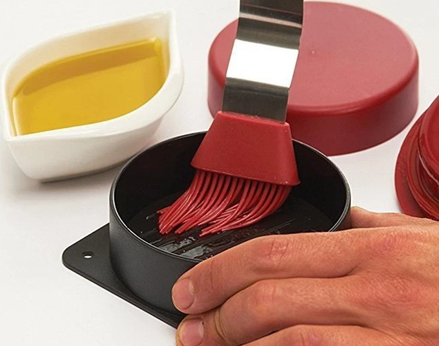 GrillPro 3-in-1 Stuffed Burger Press Gourmet Patty and Slider Maker gallery