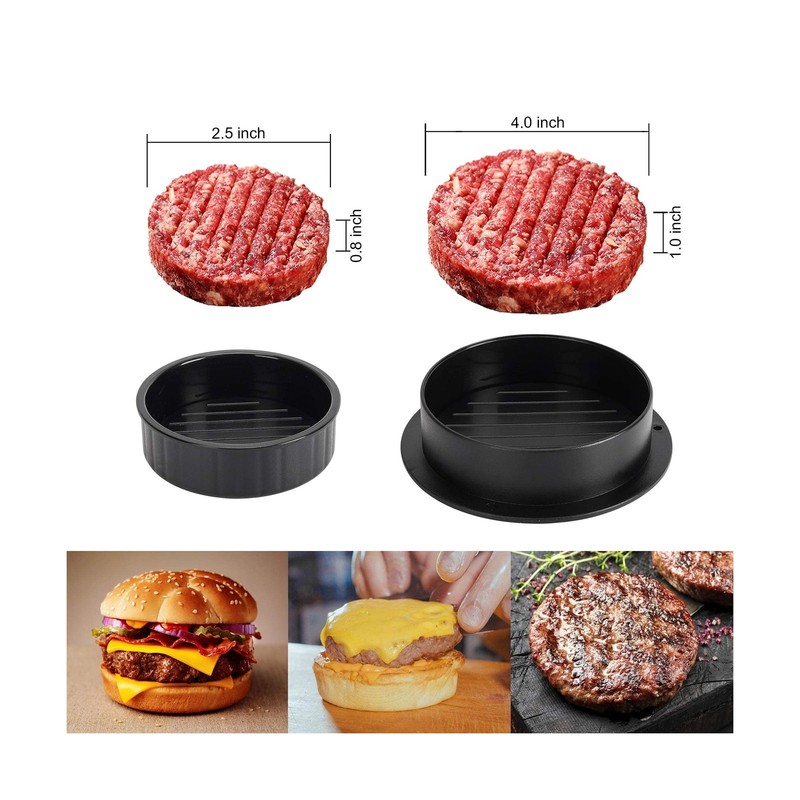Burger Press Hamburger Patty Maker Slider Press Stuffed Burger Patty Press Re... gallery