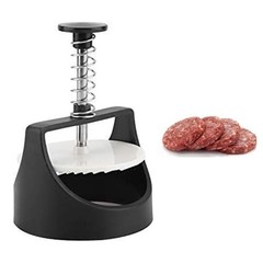 Stainless Steel Adjustable Hamburger Burger Press Non Stick Meat Patty Maker