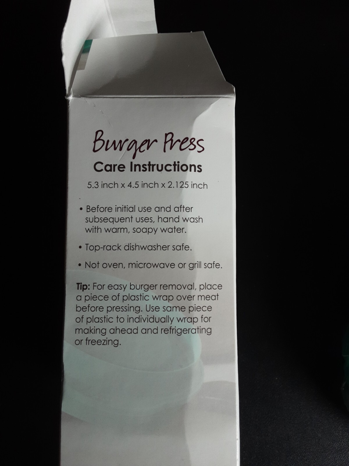 Tastefully Simple 3-in-1 Burger press - New gallery