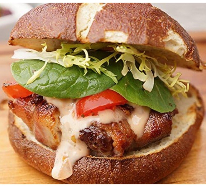 Burger Master Innovative 8-in-1 Burger Press & Freezer Container Makes 8 Quar... gallery