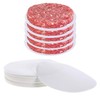 500 PCS Hamburger Patty Paper Round, 4.5 Inch one size, White gallery