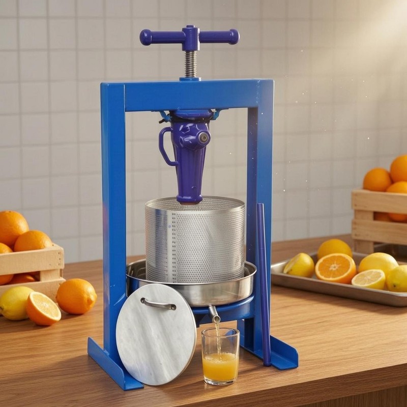 Wine Press Machine Perforated Fruit Wine Press Freestanding gallery