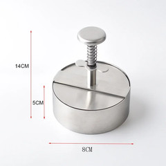 2025 Hamburger Press Hamburger Patty Maker 304 Stainless Steel Non-Stick Burger