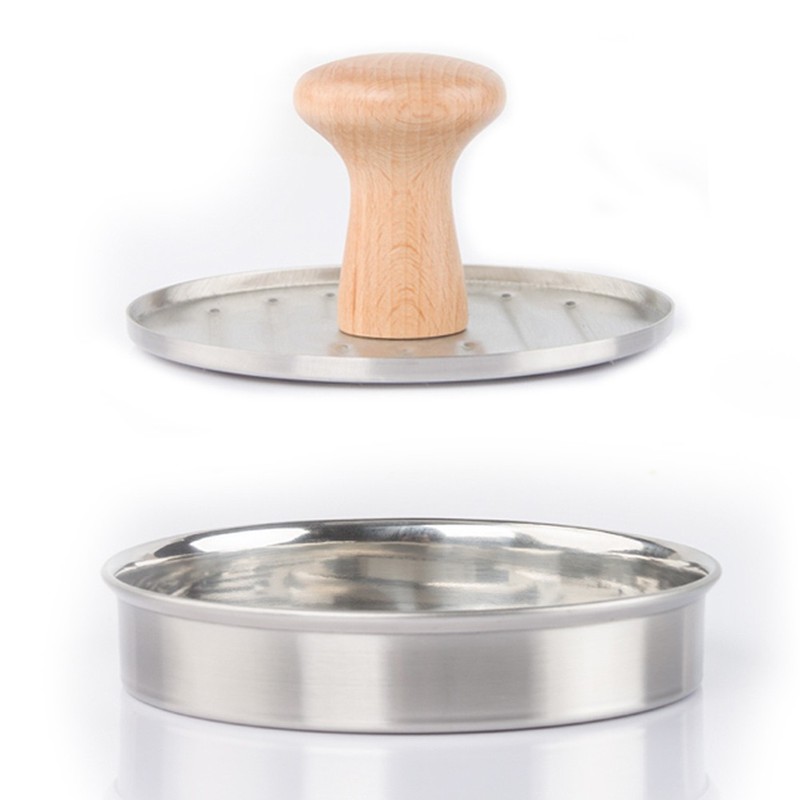 Multi Function Burger Press Mold Large Stainless Steel for Kitchen Use gallery