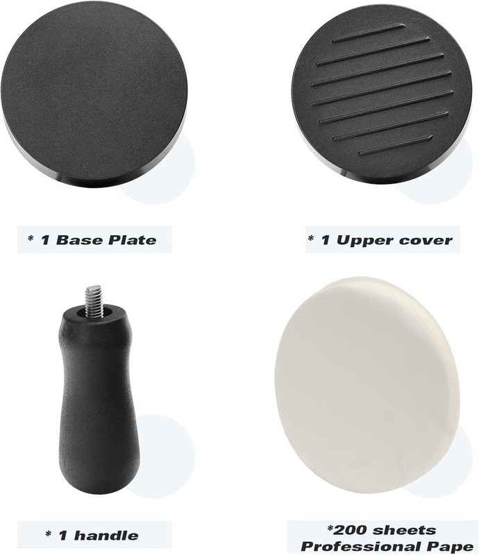 Burger Press 200 Patty Papers Aluminum Burger Press Patty Maker Meat Beef Cheese gallery