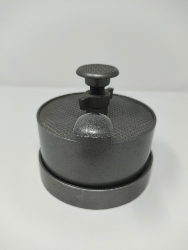 Vintage Metal Adjustable Single Hamburger Patty Press-Heavy Duty gallery