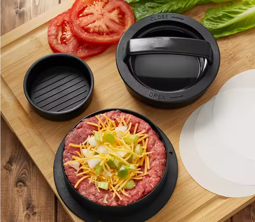Non-Stick Burger Press Mold – Hamburger Patty Maker for Home Kitchen gallery