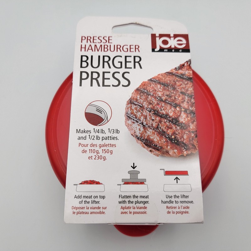 Joie Burger Press and Patty Maker, LFGB Approved and BPA Free gallery