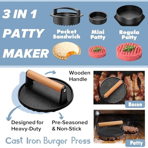 31PCS Griddle Accessories Kit for Blackstone, Flat Top Hibachi Grill Spatula gallery