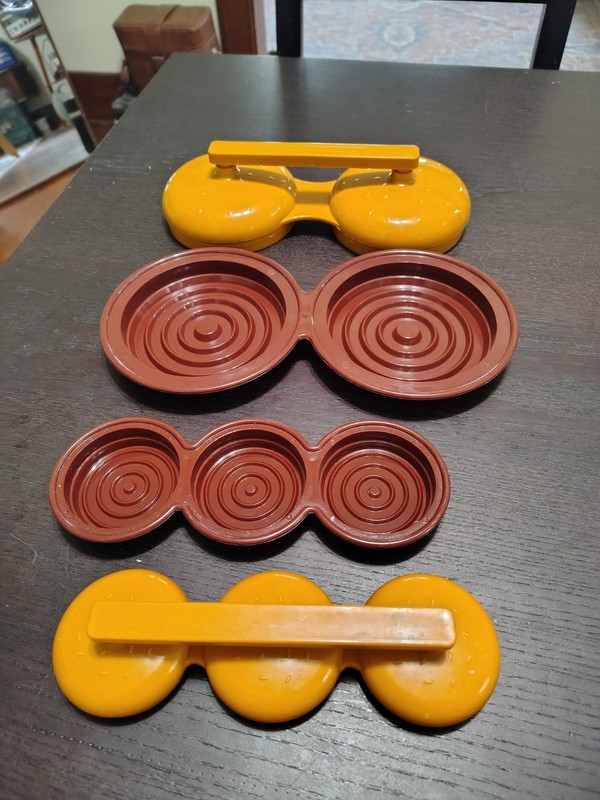 Vintage Charcoal Companion Double Hamburger Press Mold & Triple Slider Mold gallery