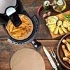 100pcs Unbleached Air Fryer Liners - 7.5 inches - Unbleached, Original Color gallery