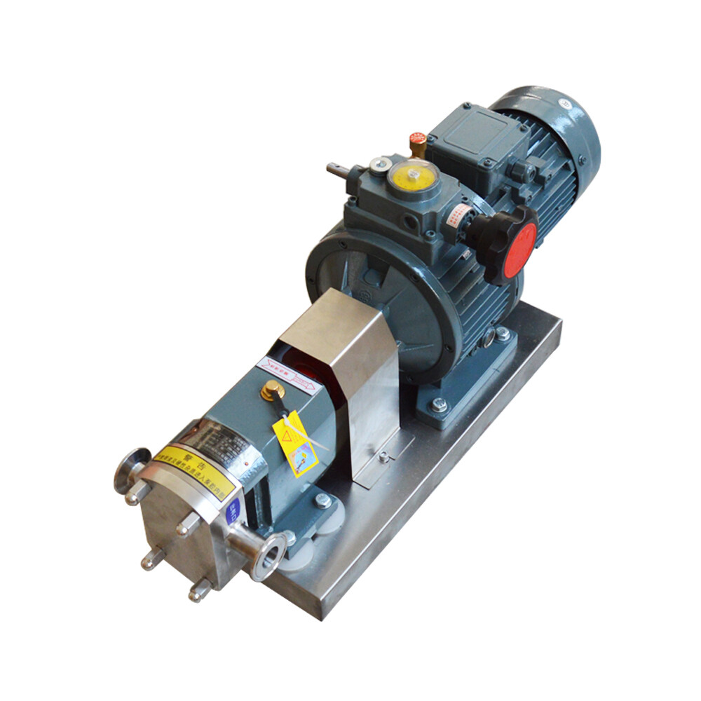 Hygienic Grade Cam Rotor Pump High Viscosity Transport 220V three-phase gallery