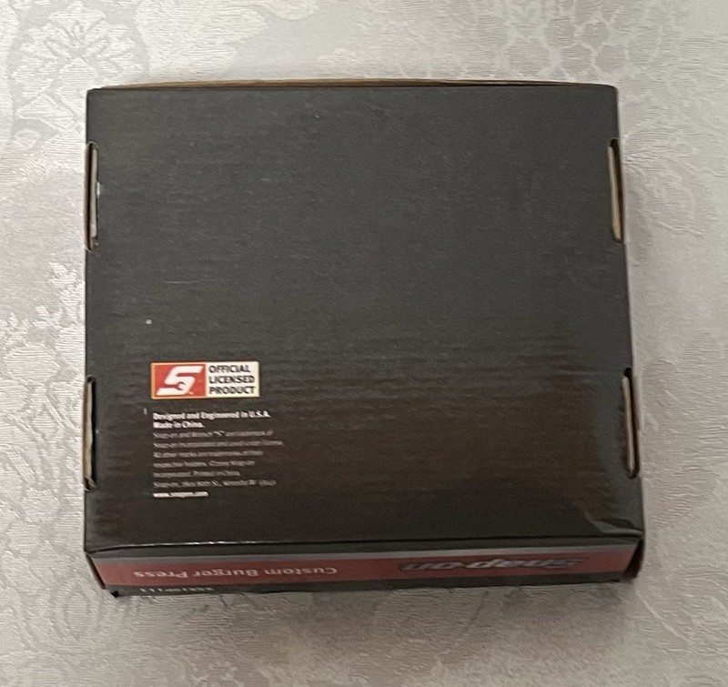SNAP-ON Custom Burger Press, Collectible Grilling Cooking model SSX19P113 Metal gallery