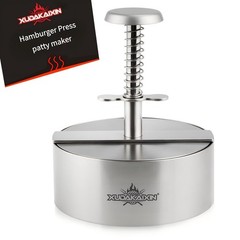 4.5″ Hamburger press patty maker,304 Stainless Steel Burger Press, NonStick Pat