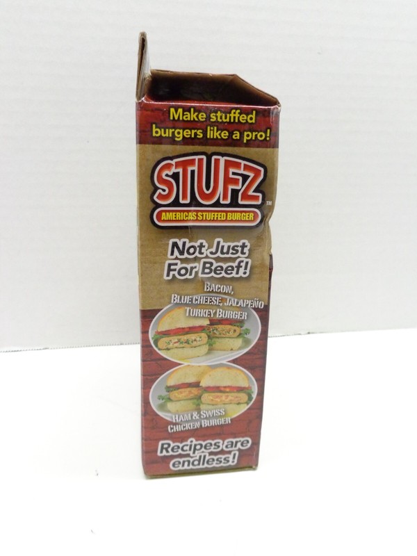 STUFZ Americas Stuffed Burger (1 Pack) | Make Burgers Like a Pro, As-Seen-On TV gallery