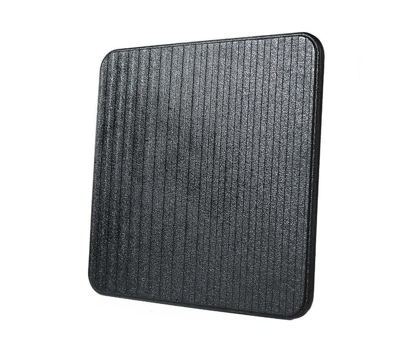 Cast Iron XL Pre-Seasoned Griddle Grill Press w/Heat-resistant Signature Handle gallery
