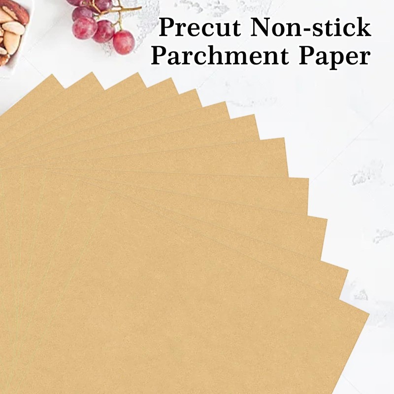 GOAUS Parchment Paper Sheets 9x11 Inch, Air Fryer 9 x 11 Inch (170 Pieces) gallery